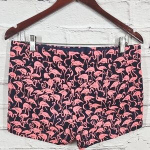 J. Crew Flamingo Print Shorts